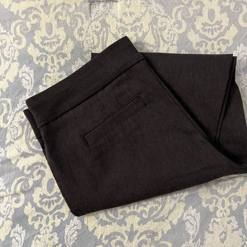Women’s Zac & Rachel Jacquard Pants Sz. 10 Color: Dark charcoal
